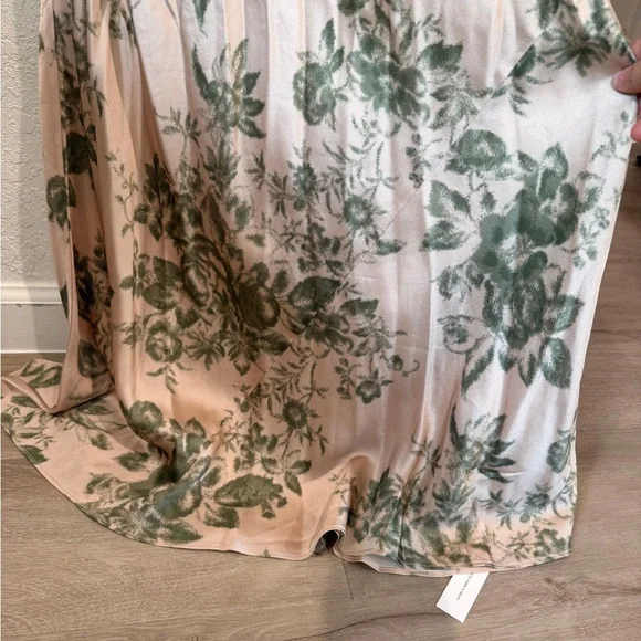 Reformation Ronda Silk Dress - Symphonic (Size 0) (NWT) - MSRP $498 - Picture 10 of 11